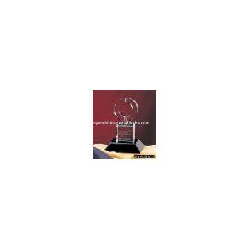 crystal award ,crystal trophy