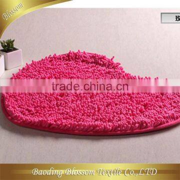 chenille anti slip bath mat