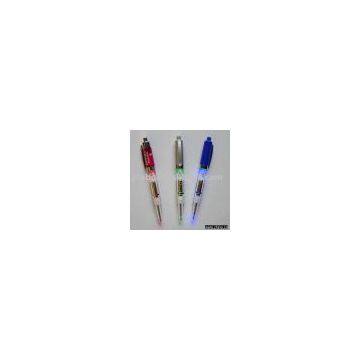 Light up ball pen with multi-color lights changeable, pen ball with light