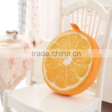 Custom Orange Design Shaped Plush Memory Foam Pillow photo-3