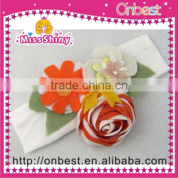 Lovely new style wholesal nylon bow baby head band