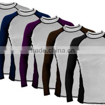 BJJ Ranking Sublimated Rash Guard