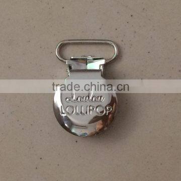 Wholesale Cheap OEM Logo Metal Suspender Clips photo-3