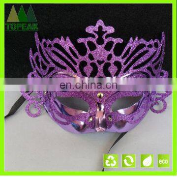 Plastic Imperial Crown plating Halloween Karneval party PVC Cosplay face mask