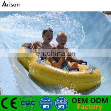 PVC inflatable 8 shaped double water ski tube inflatable life ring swim tube surfing ring for 2 people