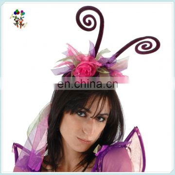 Cheap Fancy Dress Purple Fairy Antenna Party Headband HPC-0723