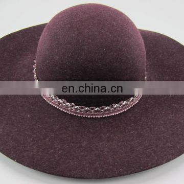 Mix Burgundy floppy hat