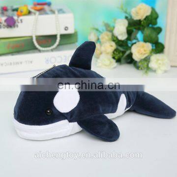 china manufacturer custom mini plush animal toy keychain dolphin pendant