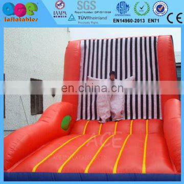 Hot sale Inflatable Sticky Wall game for adults