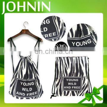 Factory Provide Eco-friendly Promotion Polyester Drawstring Bags Shopping Bags