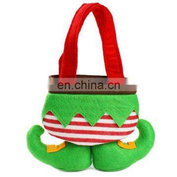 Christmas decoration bags Christmas nonwovens elf candy bag