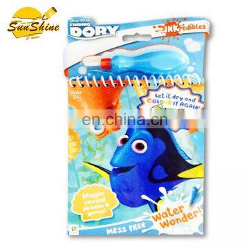 Creative Designed Aqua Art Water Paint Sprial Booklet for Kids photo-2