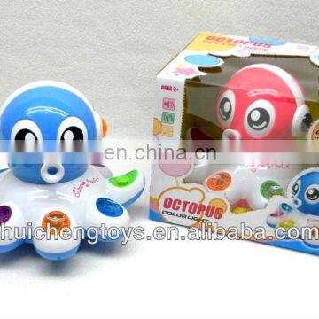 battery control move octopus with flashing and music HC100210