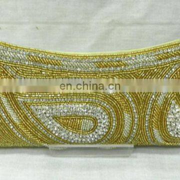 Crystal Studded Vintage Clutch Purse