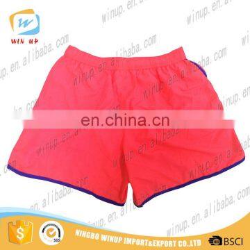 Blank 100 Polyester Rainbow Swim Trunks photo-2