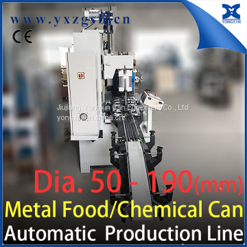 Auto Small Chemical Can Packaging Making Machinery Production Line for 0.25-5L Tin Can photo-4