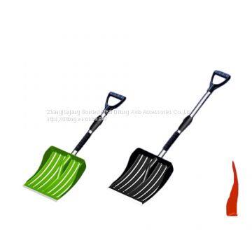 Portable utility plastic car snow scoop