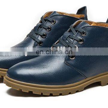 latest genuine leather winter fashion comfortable man shoe