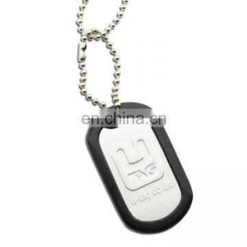 custom cheap dog tag metal and silicone pet tags