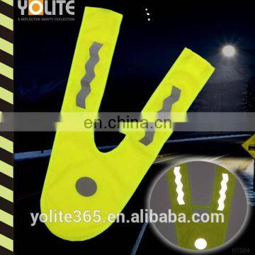 hot sales yellow reflective safety men vest