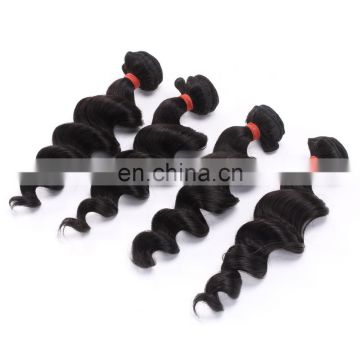 human virgin blonde deep wave hair weft