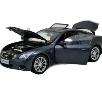 1:18 Scale Infiniti G37 2013 Blue Diecast Model Car photo-3