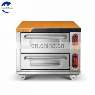Widely Used Hotel Bakery Equipment Unique 2 Deck 4 Trays Bakery Pizza Oven for Bread photo-5