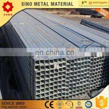 38x25mm pre galvanized gi pipe gi tube hollow section galvanized steel box