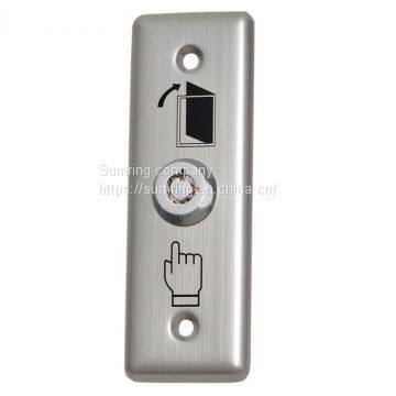 stainless steel material CE proved open door exit switch button, panic button, push switch