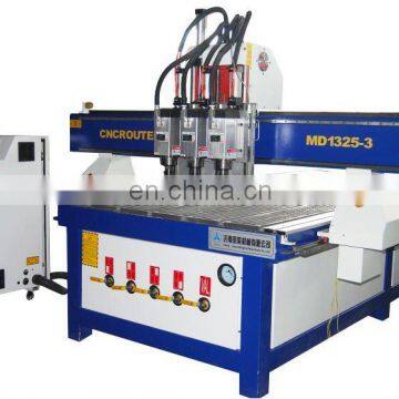 3 heads wood cnc router MD1325