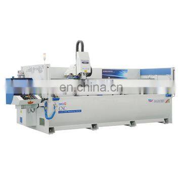 4-Axis CNC Aluminium drilling milling boring Machining Center for circular tube