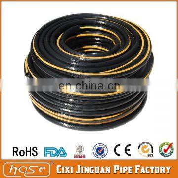 Europe EN559 2Mpa Low Pressure Soft Flexible Nylon Braided Black PVC LPG Hose, Flexible Propane Gas Hose, PVC Plastic Hose Pipe