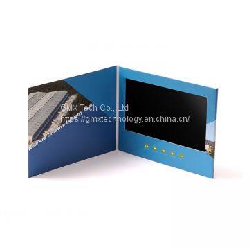 High Quality Greeting Cards 10.1 Inch HD High Resolution Lcd Video Brochure Video Leaflet photo-4