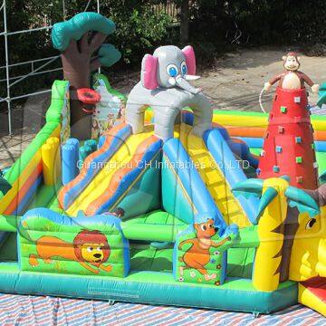CH Funny Inflatable Bouncer Combo Commercial Inflatable Playground With Slide photo-5