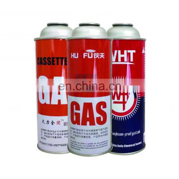 made in china   Aerosol metal tin cans  Butane Gas Container and Aerosol gas lighter butane cans