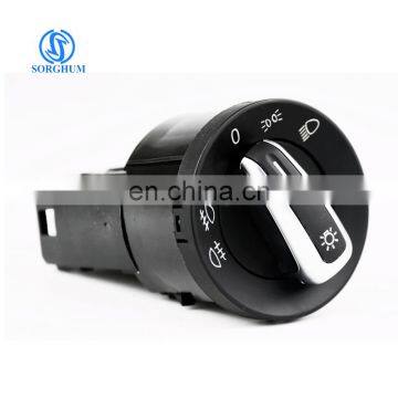 Auto Headlight Fog Light Control Switch For Audi For VW 6RD941531