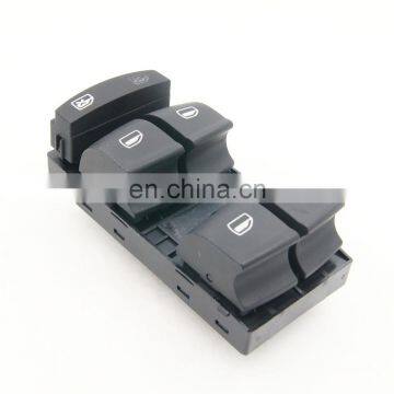Chrome Master Window Switch Button Panel For Audi 4F0959851 photo-3