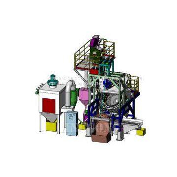 BARREL TYPE SHOT BLASTING MACHINE