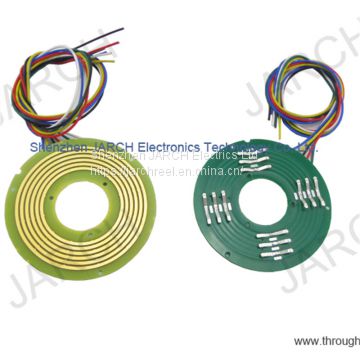 PCB disc slip ring ultra thin slip ring disc slip ring turntable transmission signal for turntable