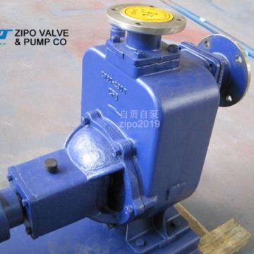 ZIPO no blockage horizontal self-priming pump cast iron electric sewage pump ZZX or ZZW type