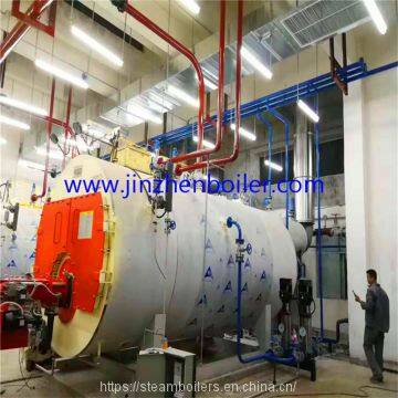 Industrial Combined Condensing Gas Oil Fired Steam Boiler Price For School Swimming