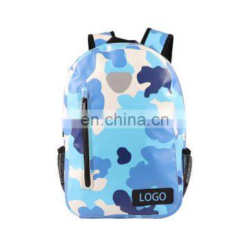 New Arrival Men TPU Camouflage Dry Bag Waterproof Backpack For Outdoor