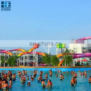 Attractive Water Amusement Park Adult Slides Fiberglass Water Slide