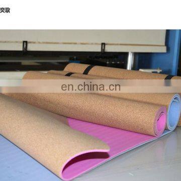 Sport Colorful Exercise Designed Eco-friendly Natural Rubber TPE Yoga Mat