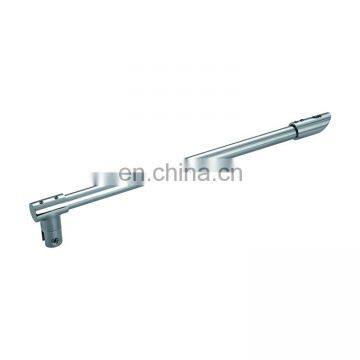 Stainless steel shower room support bar glass fitting rod