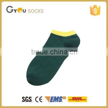 Men green summer thin ankle sport socks