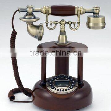 Wooden/elegant antique telephone