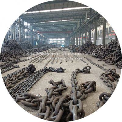 Export France marine anchor chain factory with DNV ABS BV KR certificate