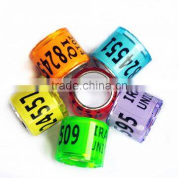 7/8/9mm 2016 customized racing pigeon ring pigeon leg bands
