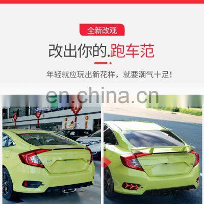 Factory Price Good Fitting High Quality Auto Accessories Trunk Spoiler Wing Trim Fashion Style photo-3